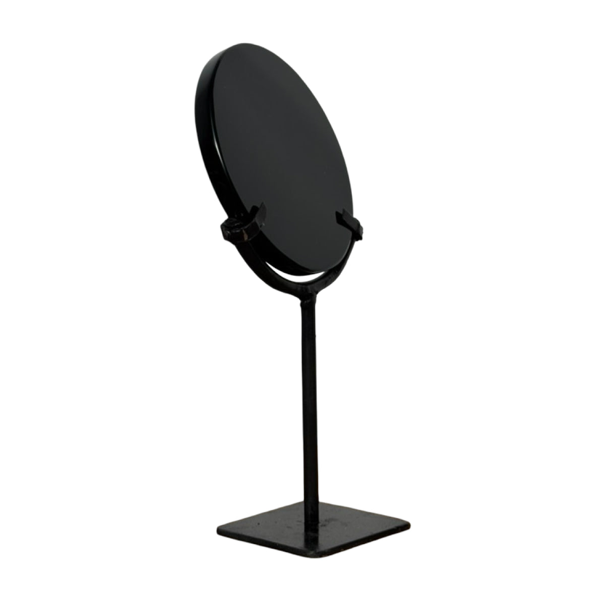 Obsidian mirror (C) — natural, Mexico