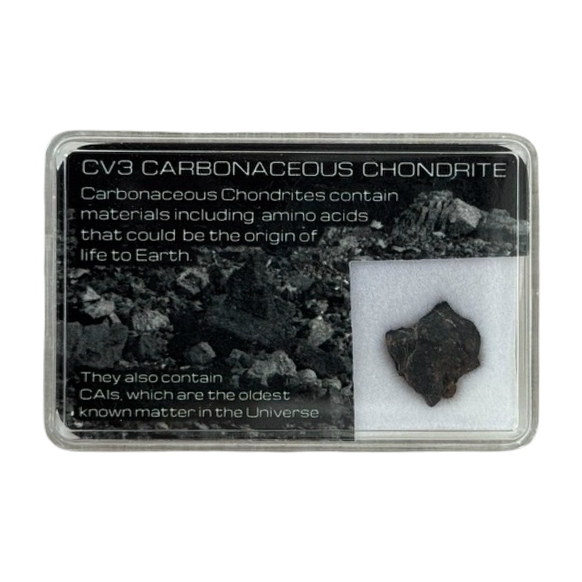 Carbonaceous chondrite fragment (A) — unclassified, Sahara