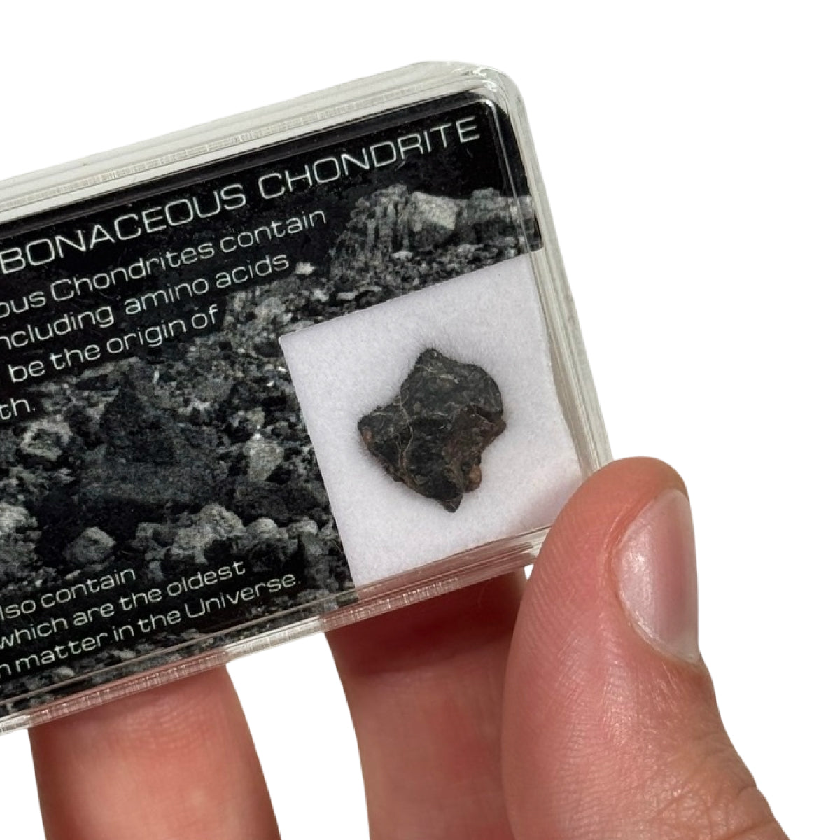Carbonaceous chondrite fragment (A) — unclassified, Sahara