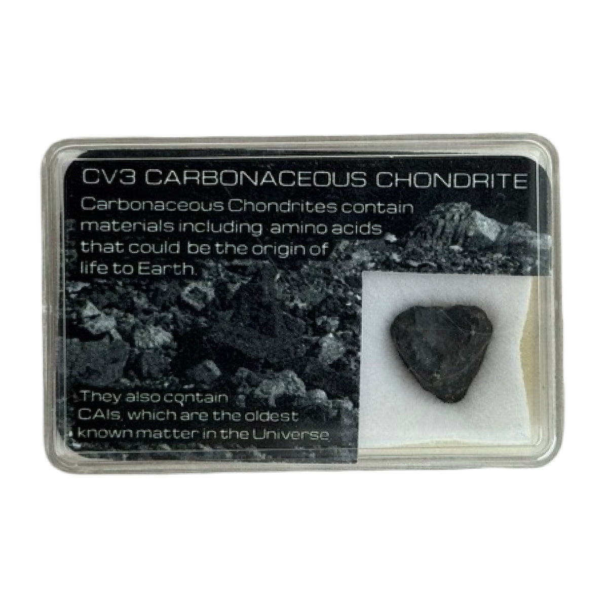Carbonaceous chondrite fragment (C) — unclassified, Sahara