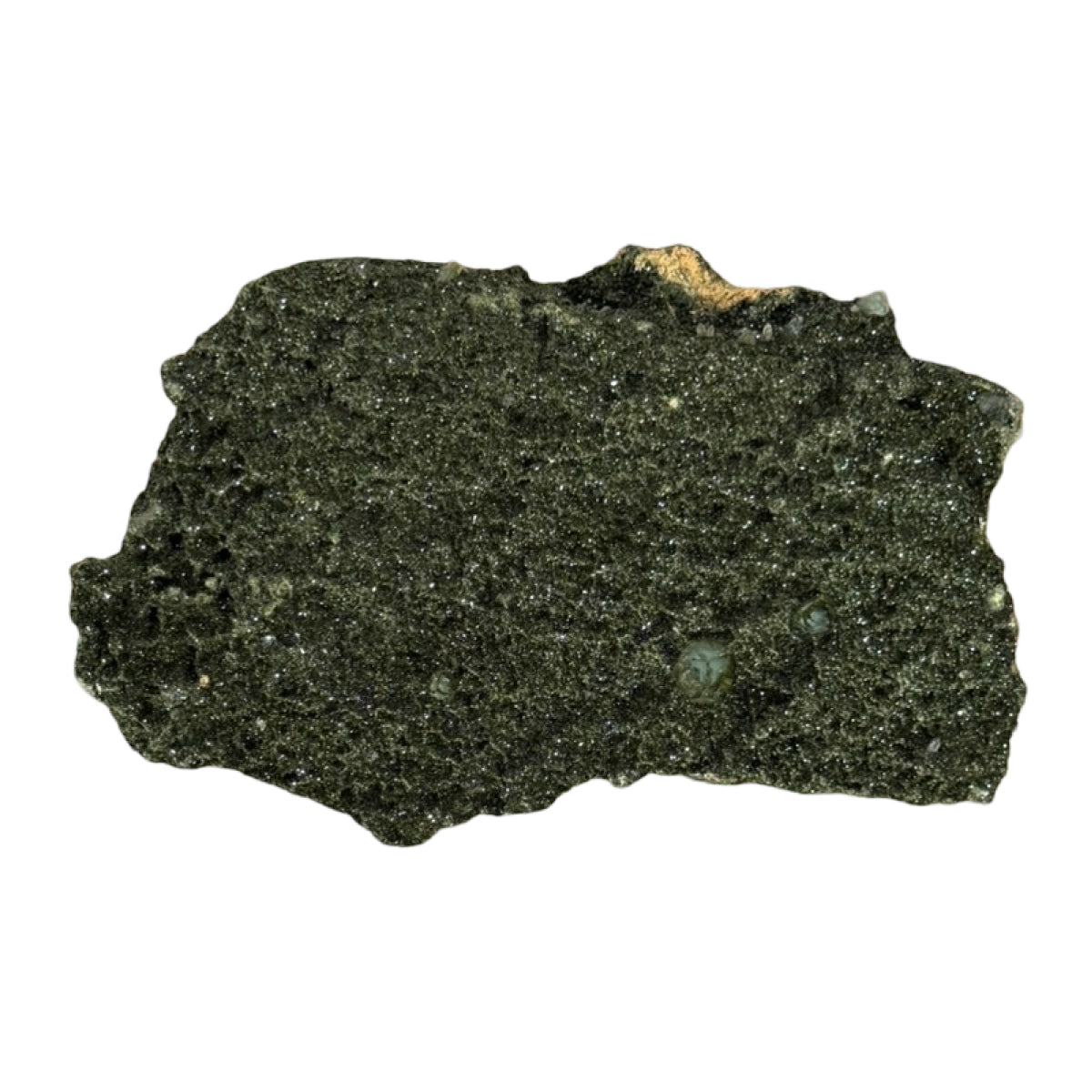 Epidote with quartz (B) — natural, Turkey