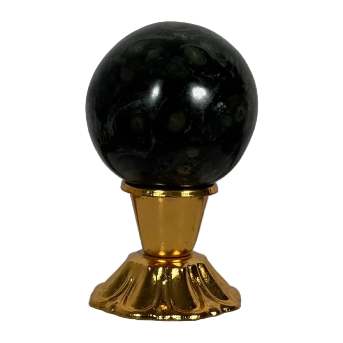 Kambaba jasper sphere (A) — natural, Madagascar
