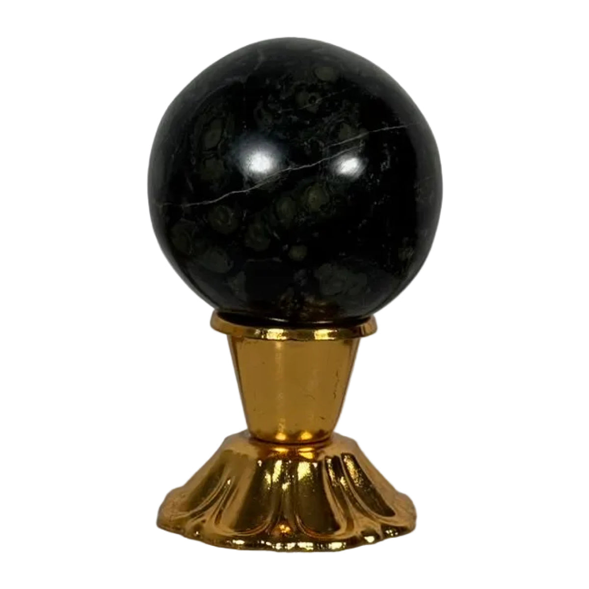 Kambaba jasper sphere (A) — natural, Madagascar
