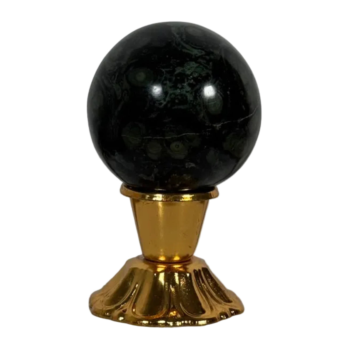Kambaba jasper sphere (A) — natural, Madagascar