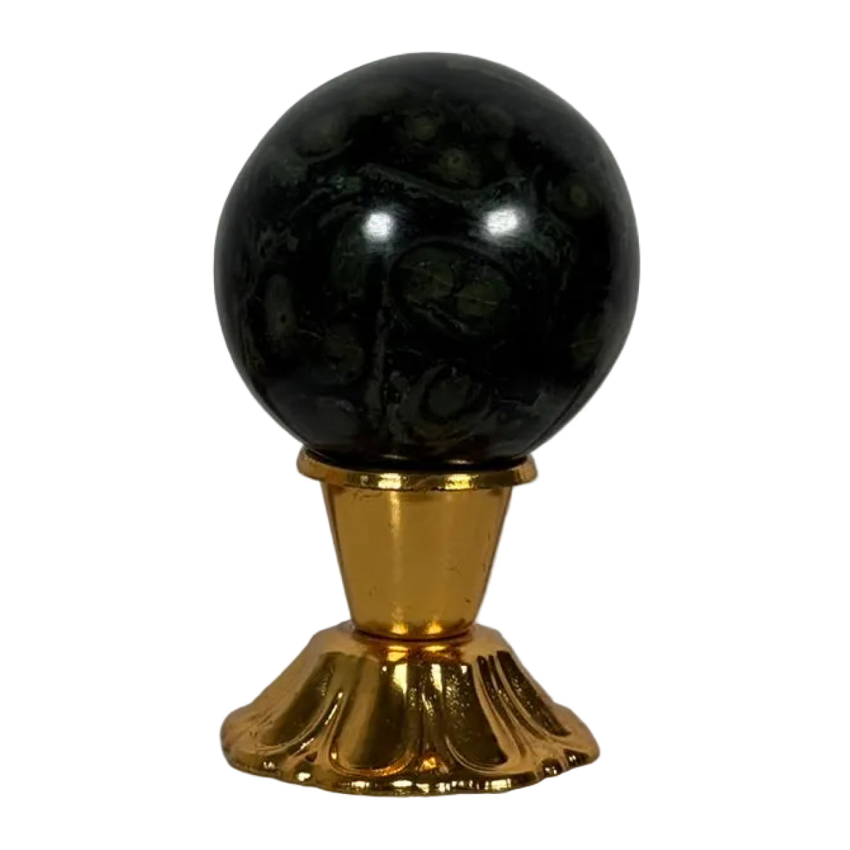 Kambaba jasper sphere (A) — natural, Madagascar