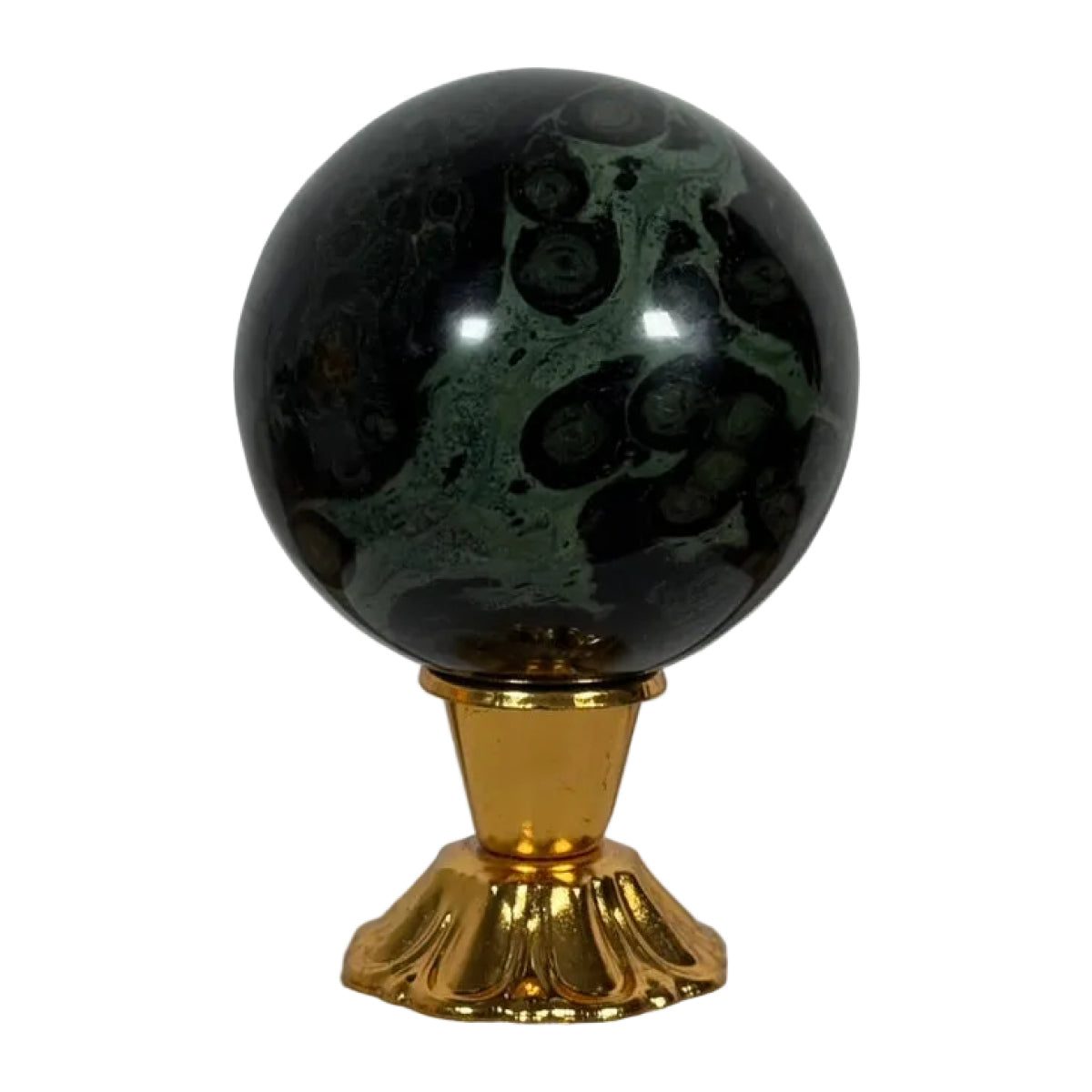 Kambaba jasper sphere (B) — natural, Madagascar