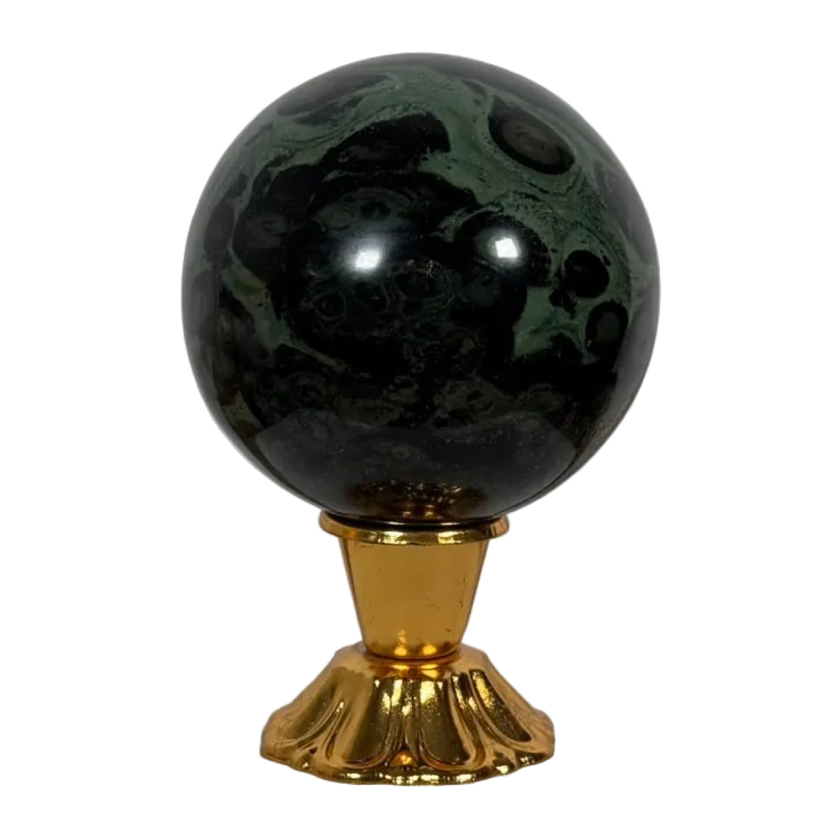 Kambaba jasper sphere (B) — natural, Madagascar