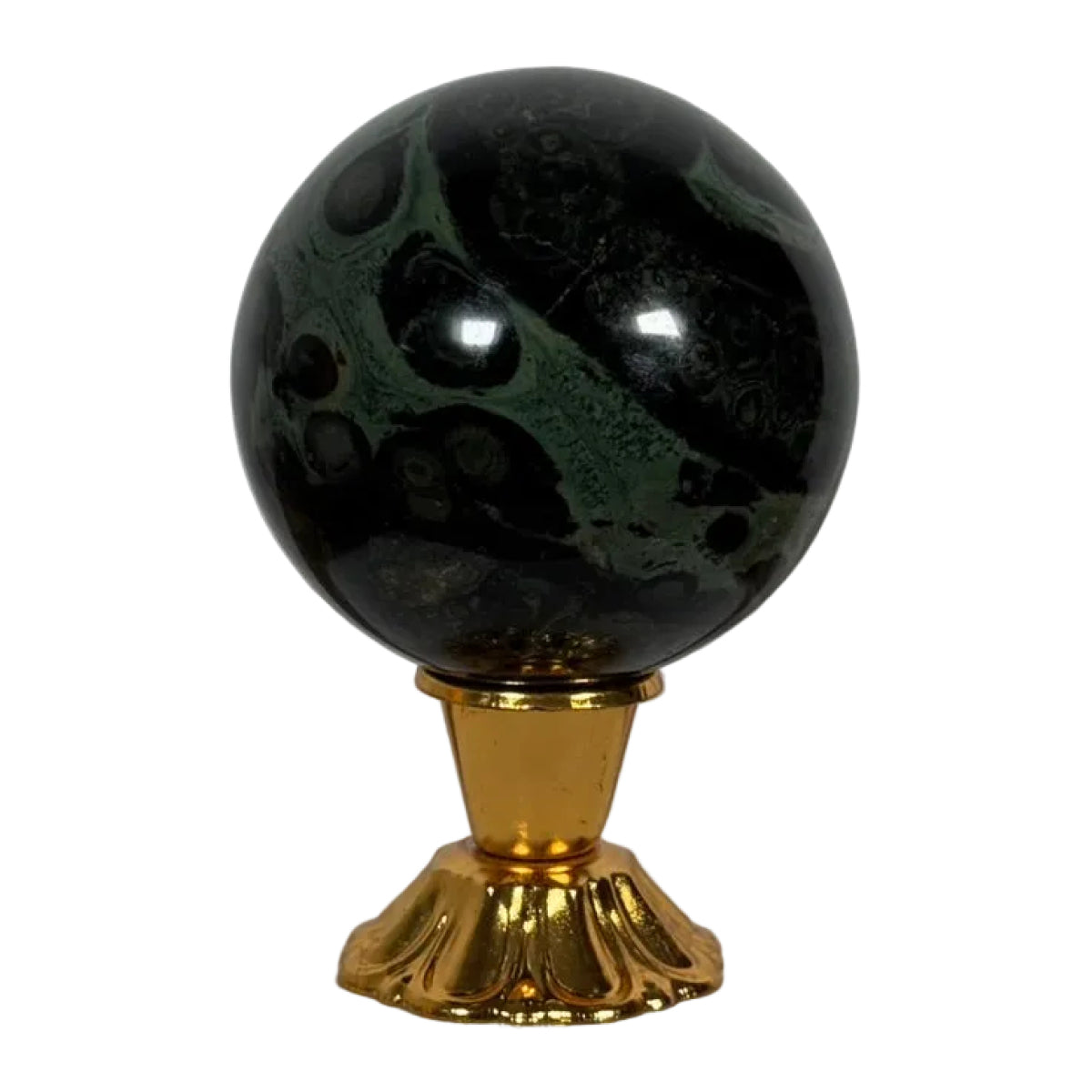Kambaba jasper sphere (B) — natural, Madagascar