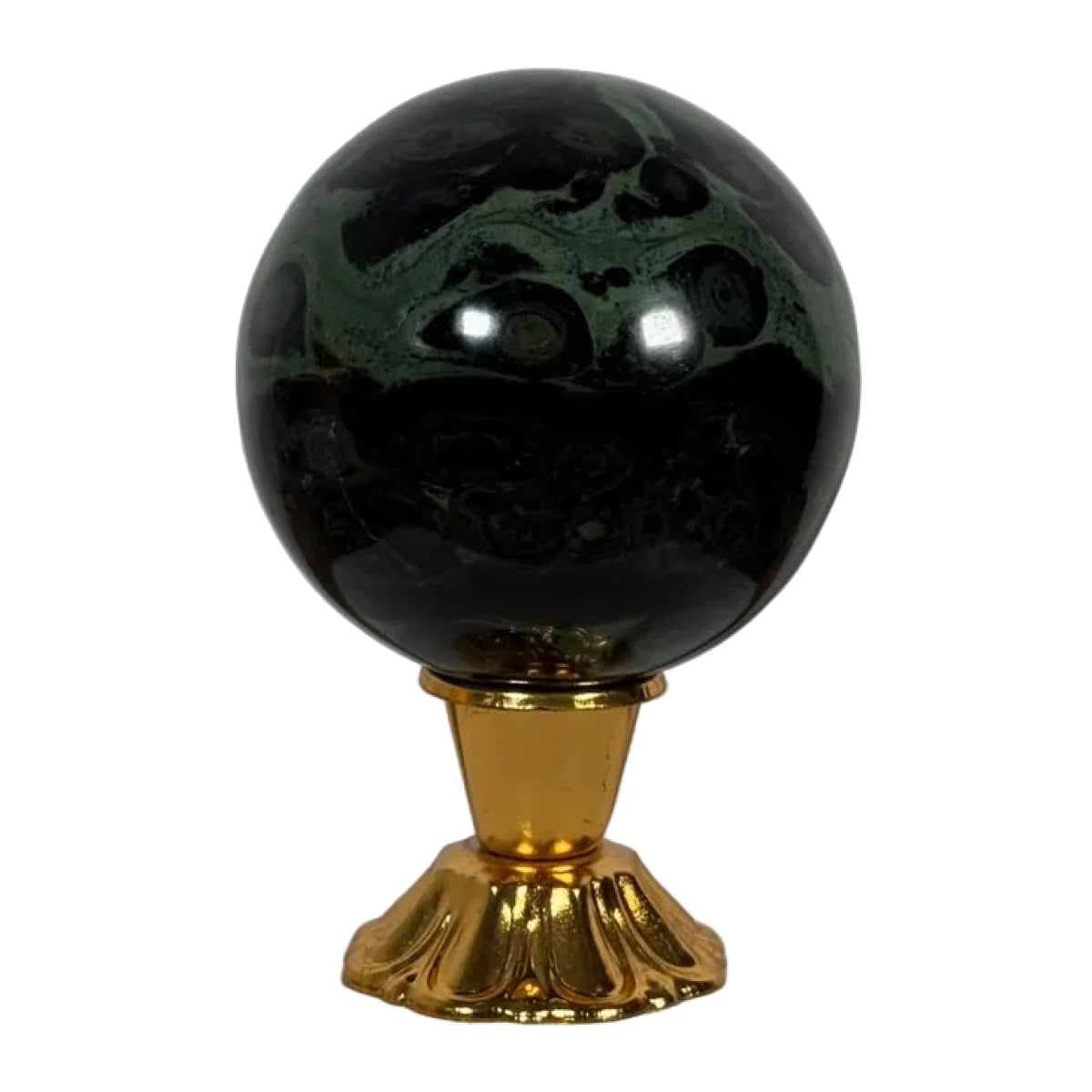 Kambaba jasper sphere (B) — natural, Madagascar