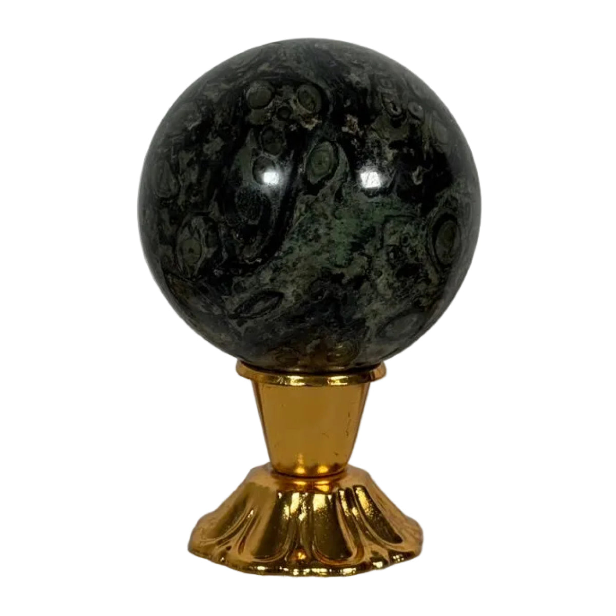 Kambaba jasper sphere (C) — natural, Madagascar