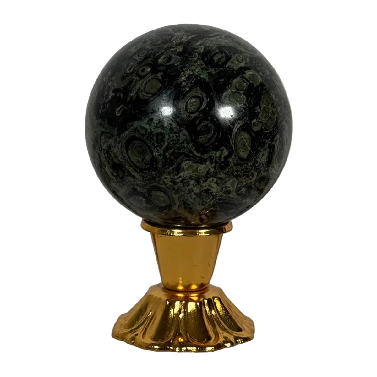 Kambaba jasper sphere (C) — natural, Madagascar