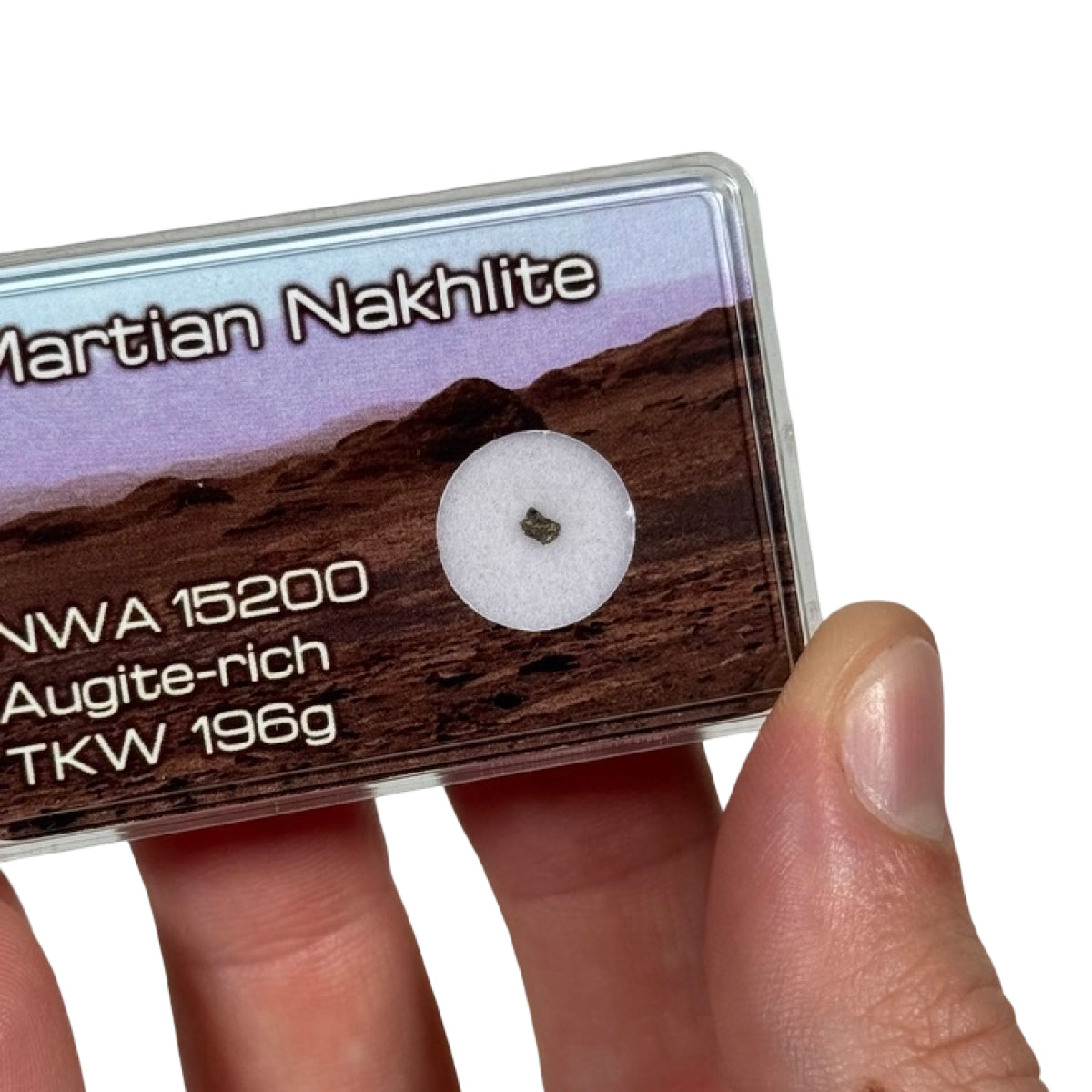 Martian meteorite fragment (B) — NWA 15200, Algeria
