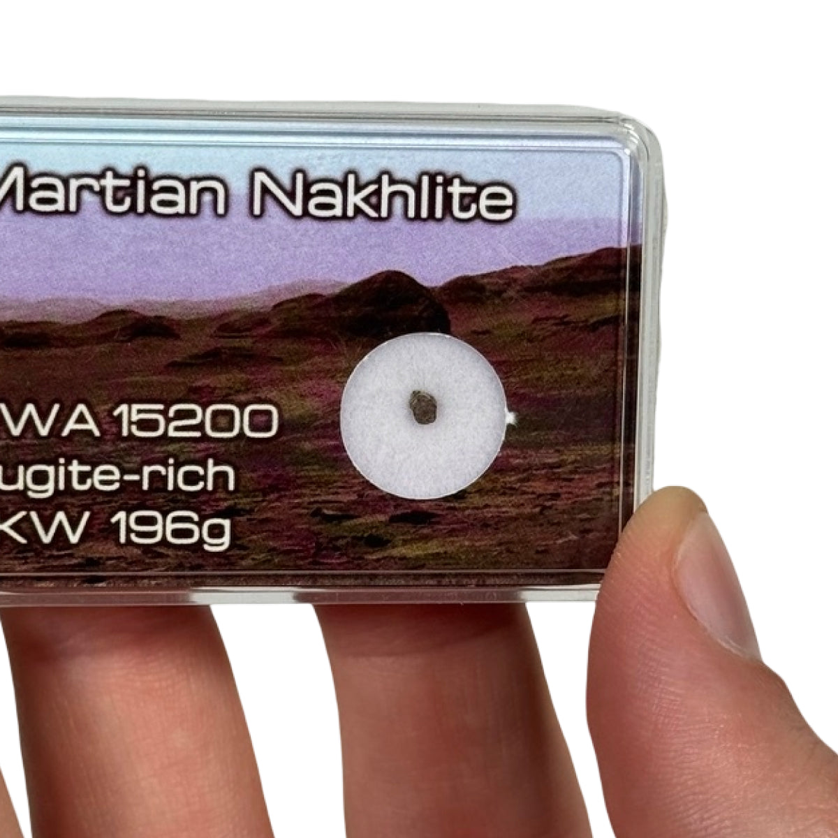 Martian meteorite fragment (C) — NWA 15200, Algeria