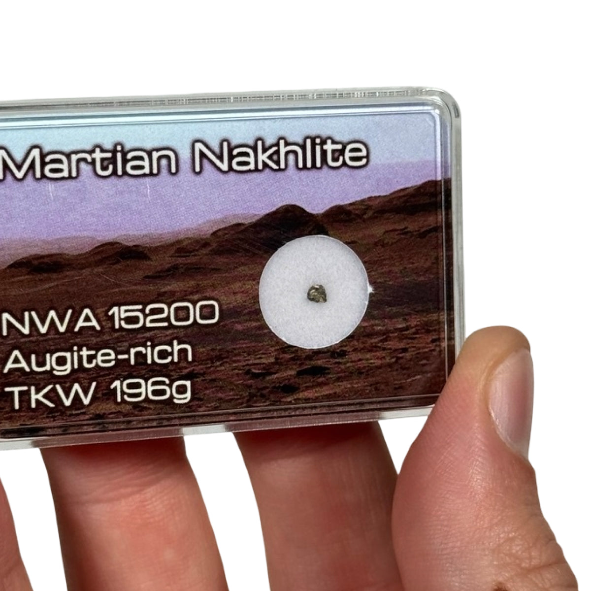 Martian meteorite fragment (E) — NWA 15200, Algeria
