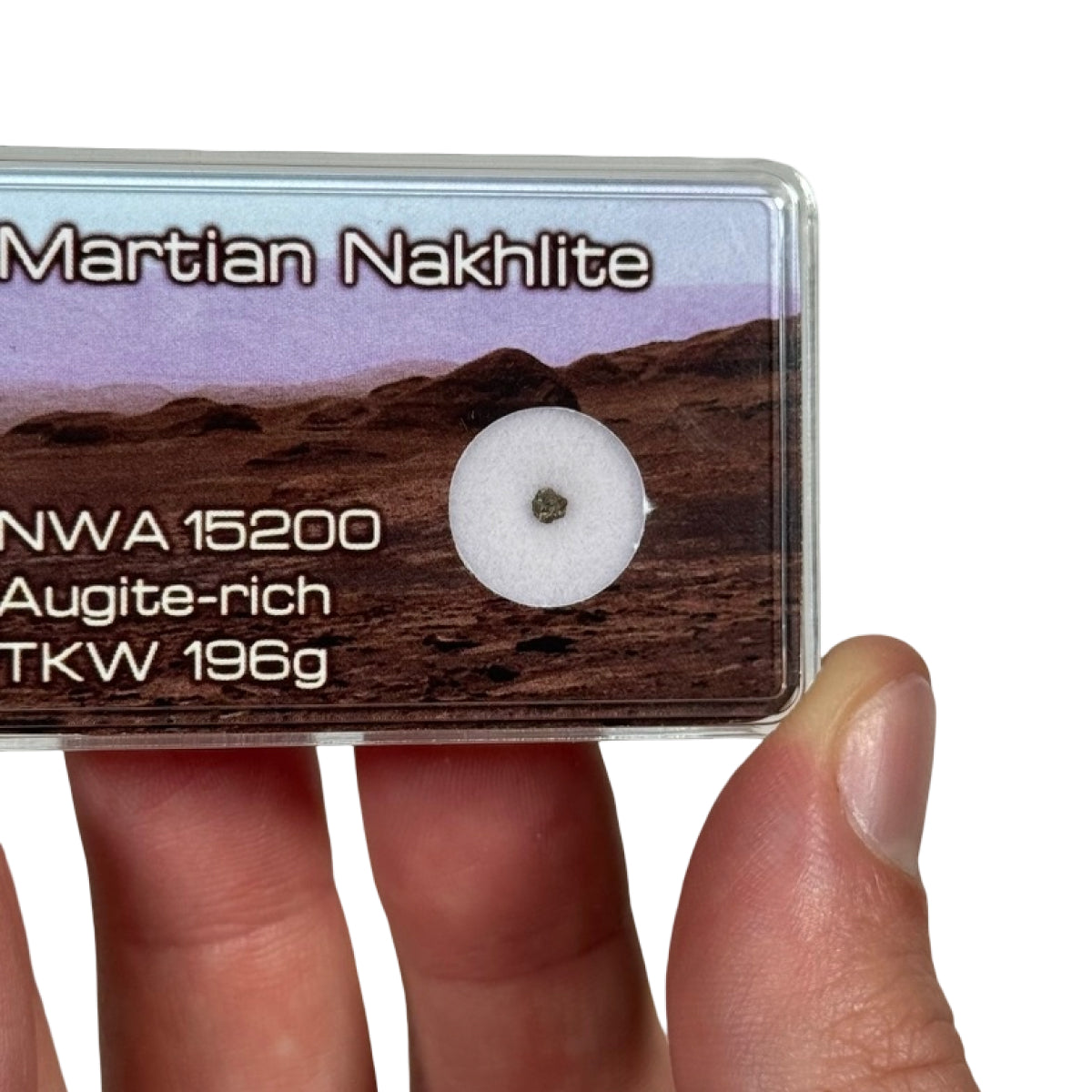Martian meteorite fragment (F) — NWA 15200, Algeria