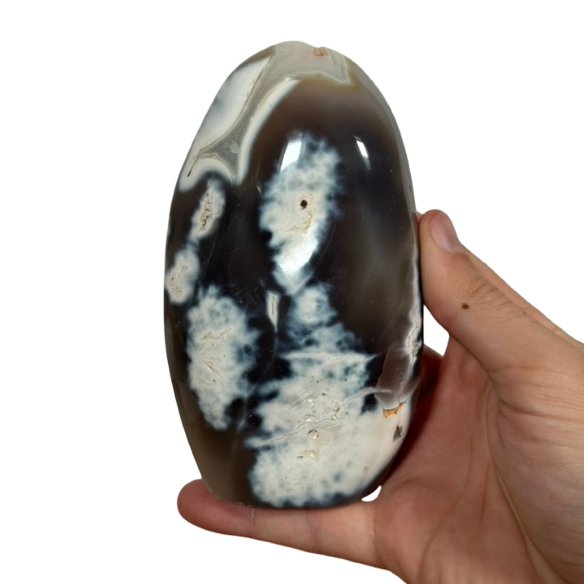Orca agate freeform (A) — Madagascar