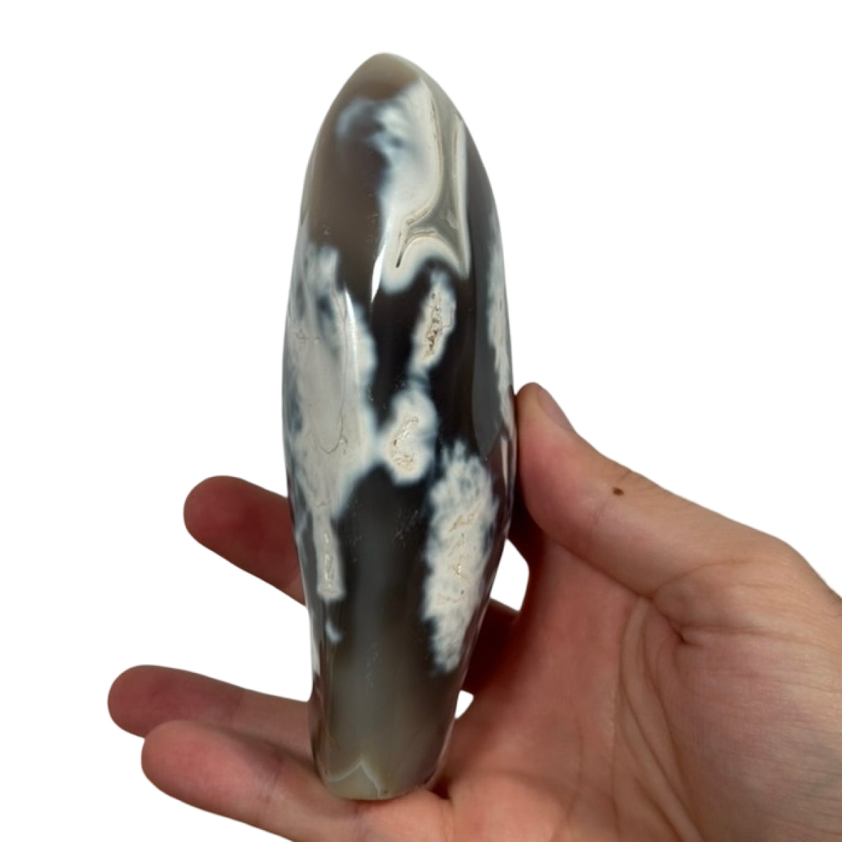 Orca agate freeform (A) — Madagascar