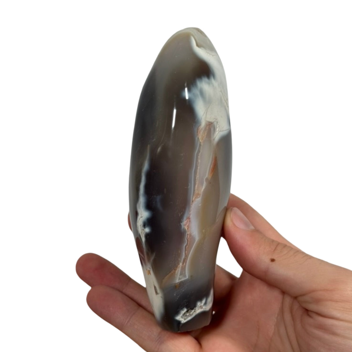Orca agate freeform (A) — Madagascar