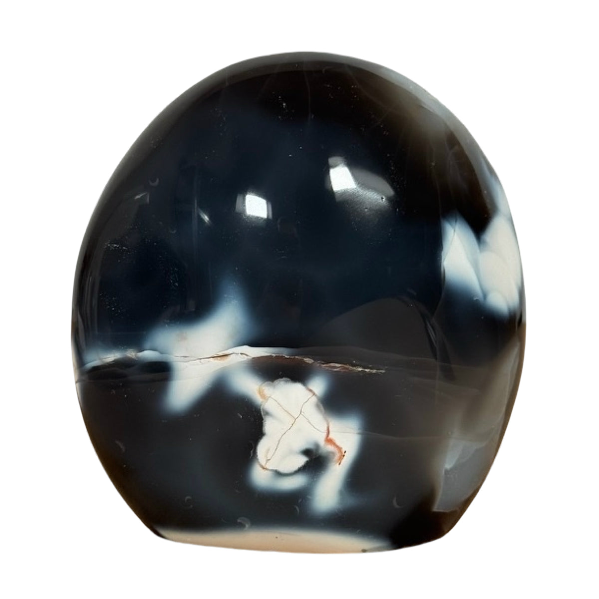 Orca agate freeform (B) — Madagascar