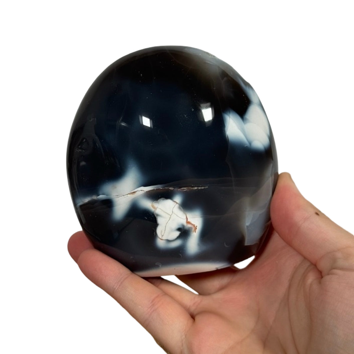 Orca agate freeform (B) — Madagascar