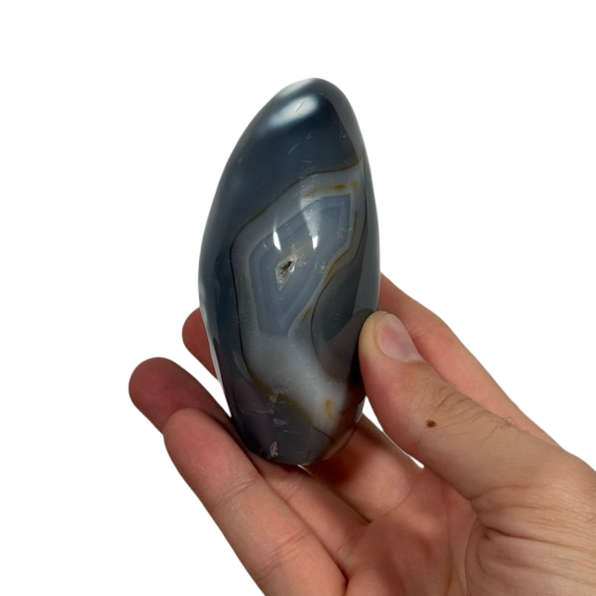 Orca agate freeform (C) — Madagascar