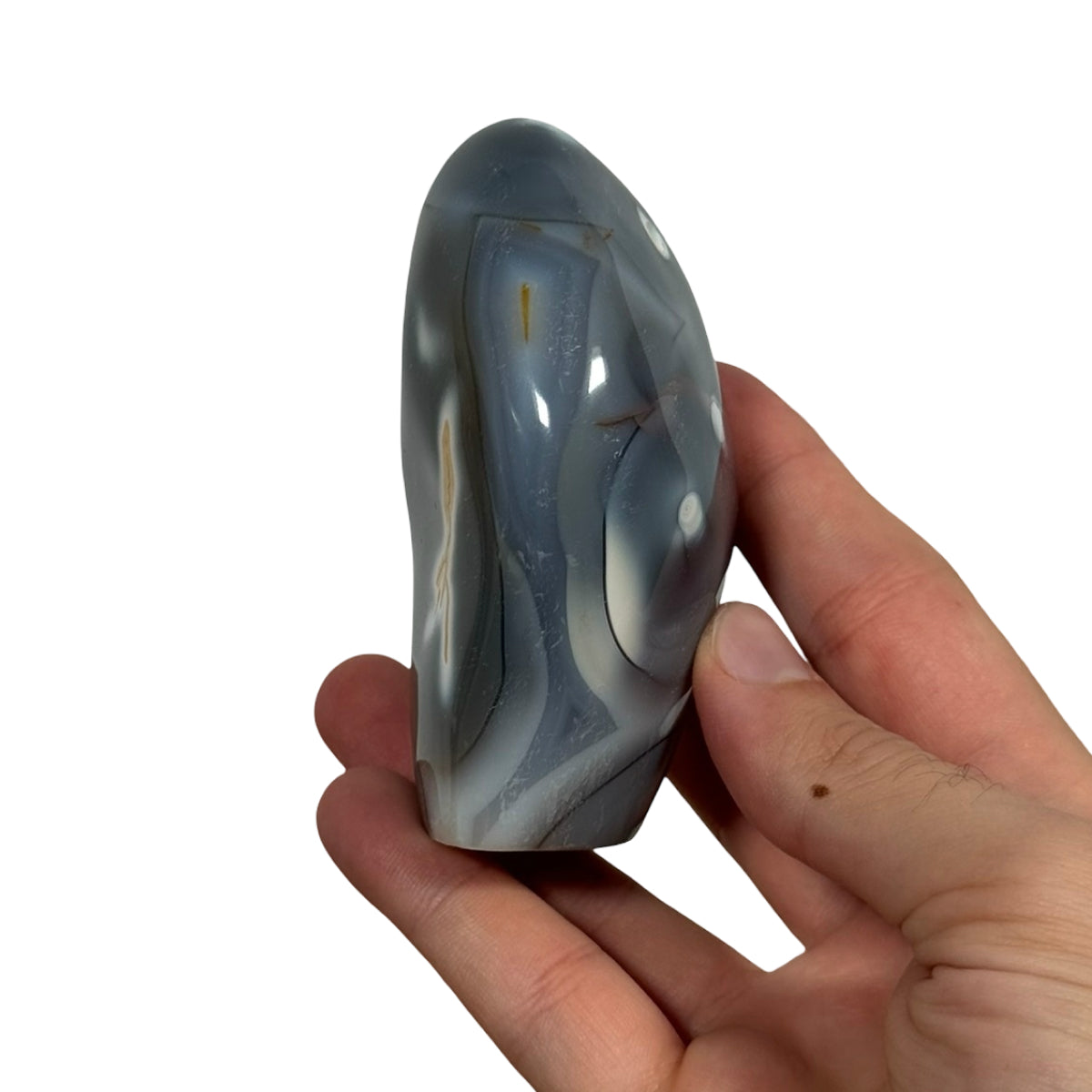 Orca agate freeform (C) — Madagascar