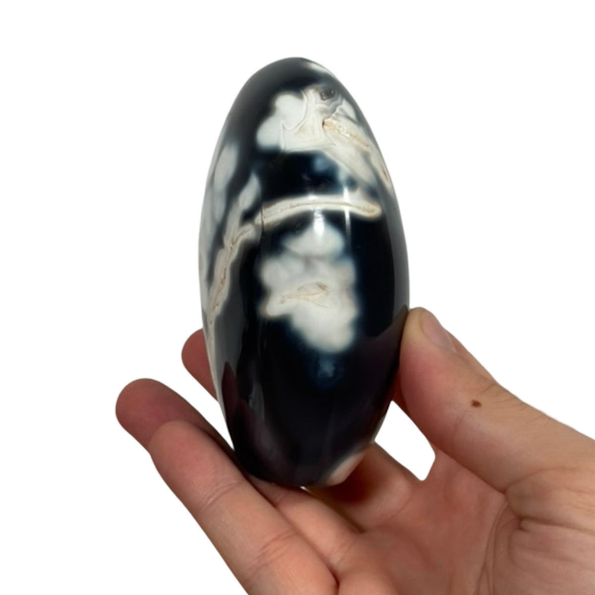 Orca agate freeform (D) — Madagascar