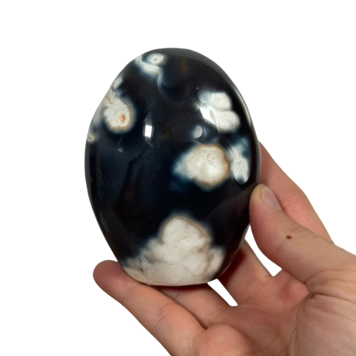 Orca agate freeform (D) — Madagascar