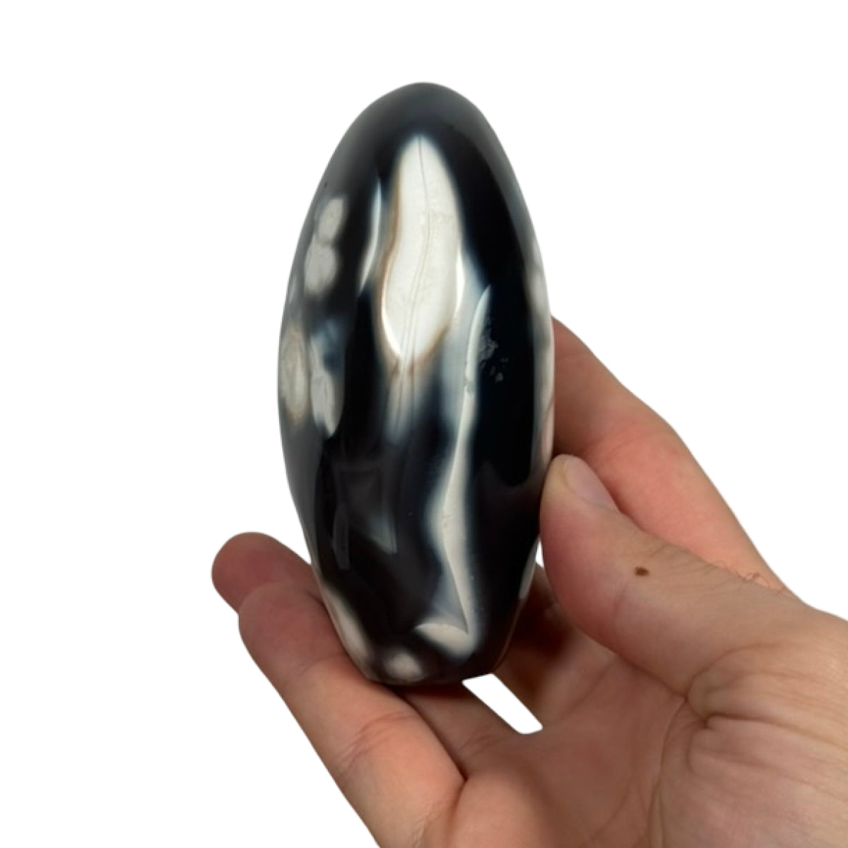 Orca agate freeform (D) — Madagascar