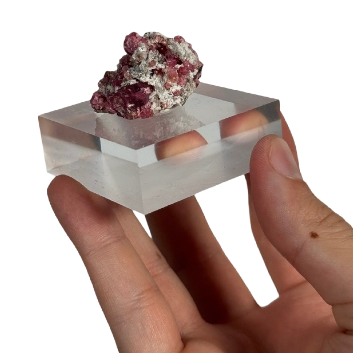 Grossular garnet cluster (B) — natural, Mexico