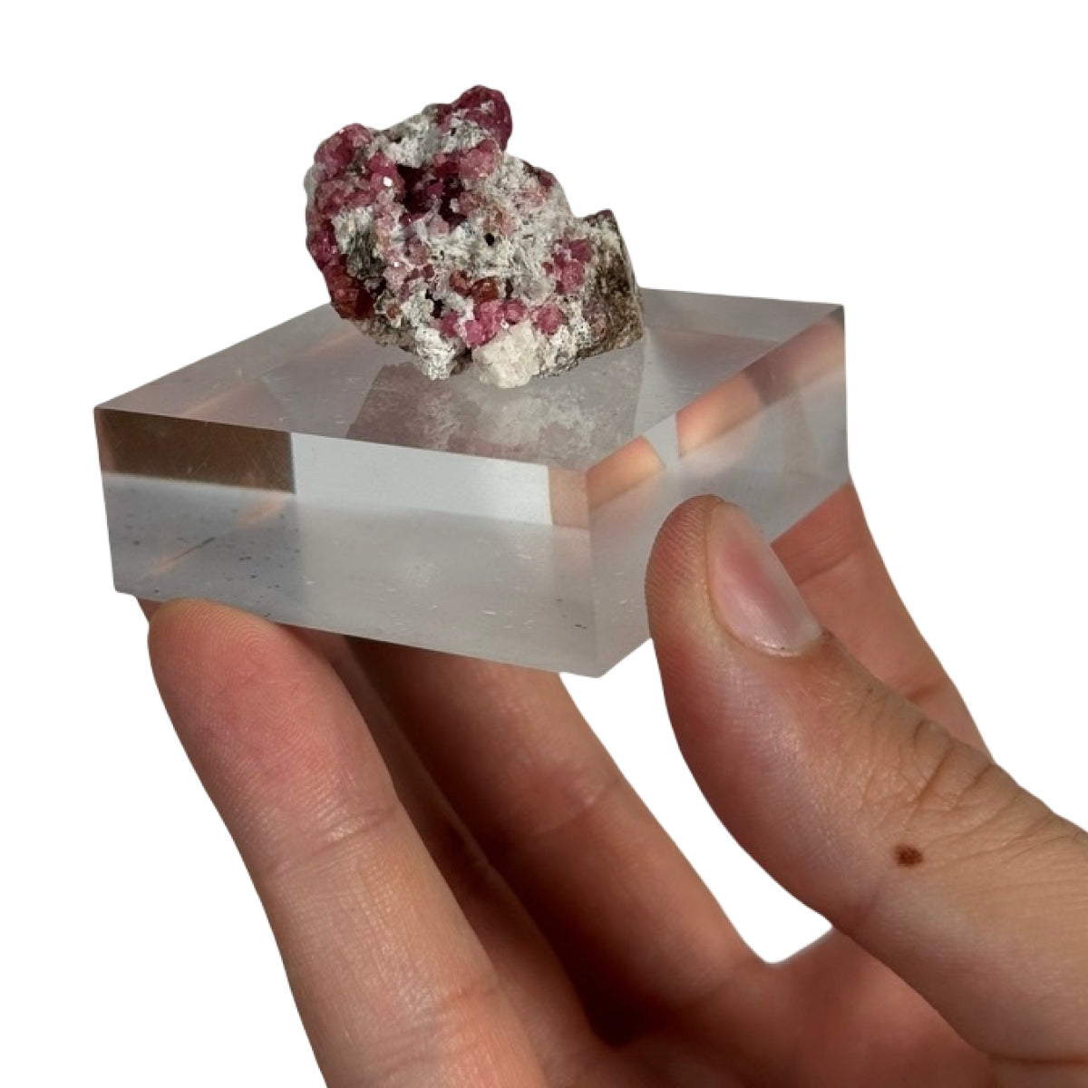 Grossular garnet cluster (B) — natural, Mexico
