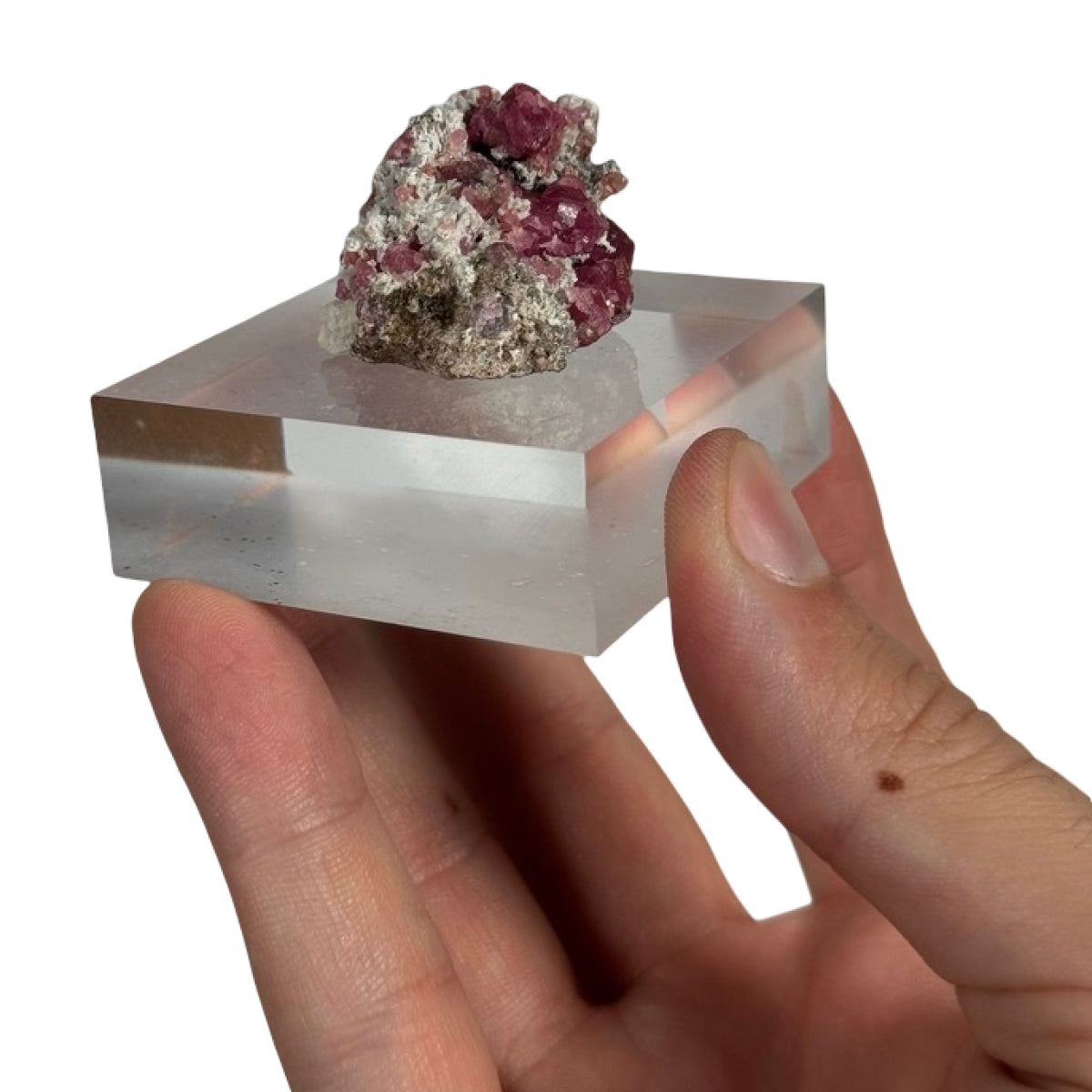 Grossular garnet cluster (B) — natural, Mexico