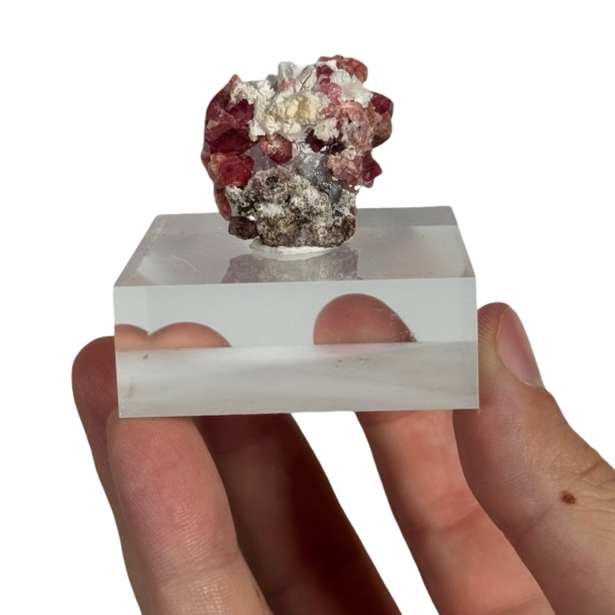 Grossular garnet cluster (C) — natural, Mexico