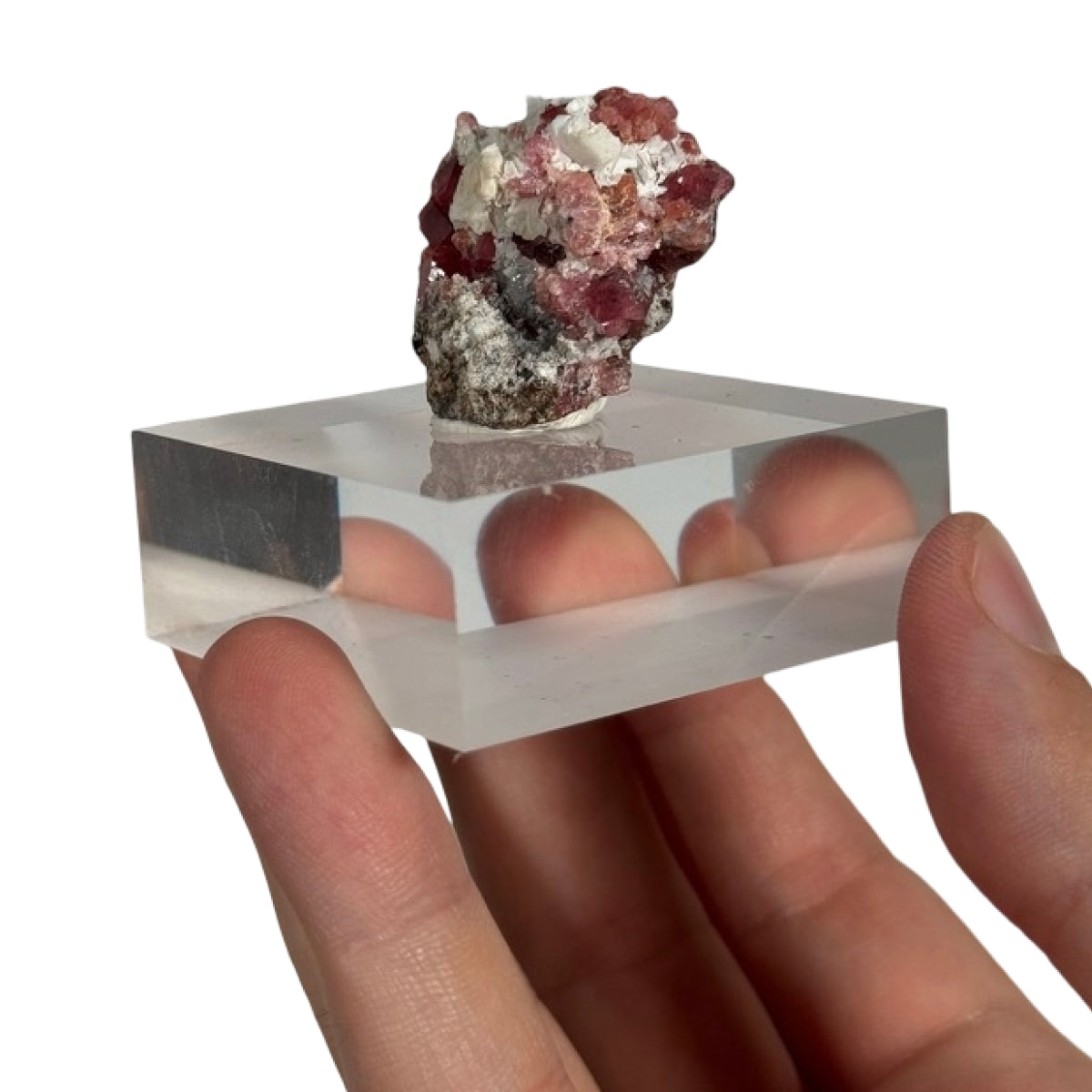 Grossular garnet cluster (C) — natural, Mexico