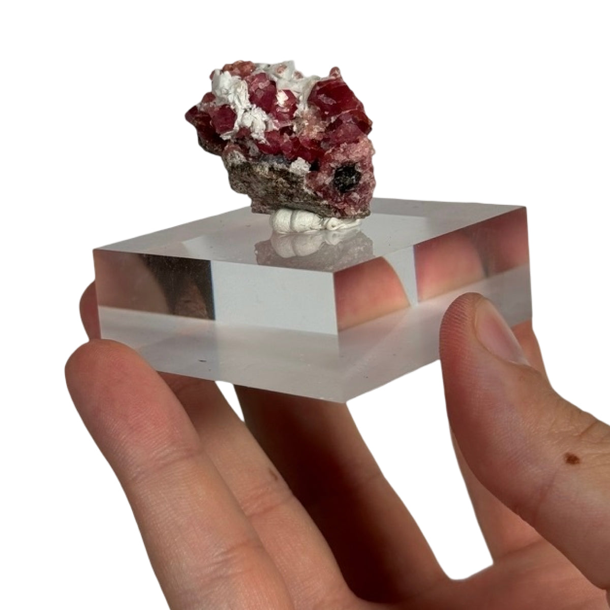 Grossular garnet cluster (C) — natural, Mexico