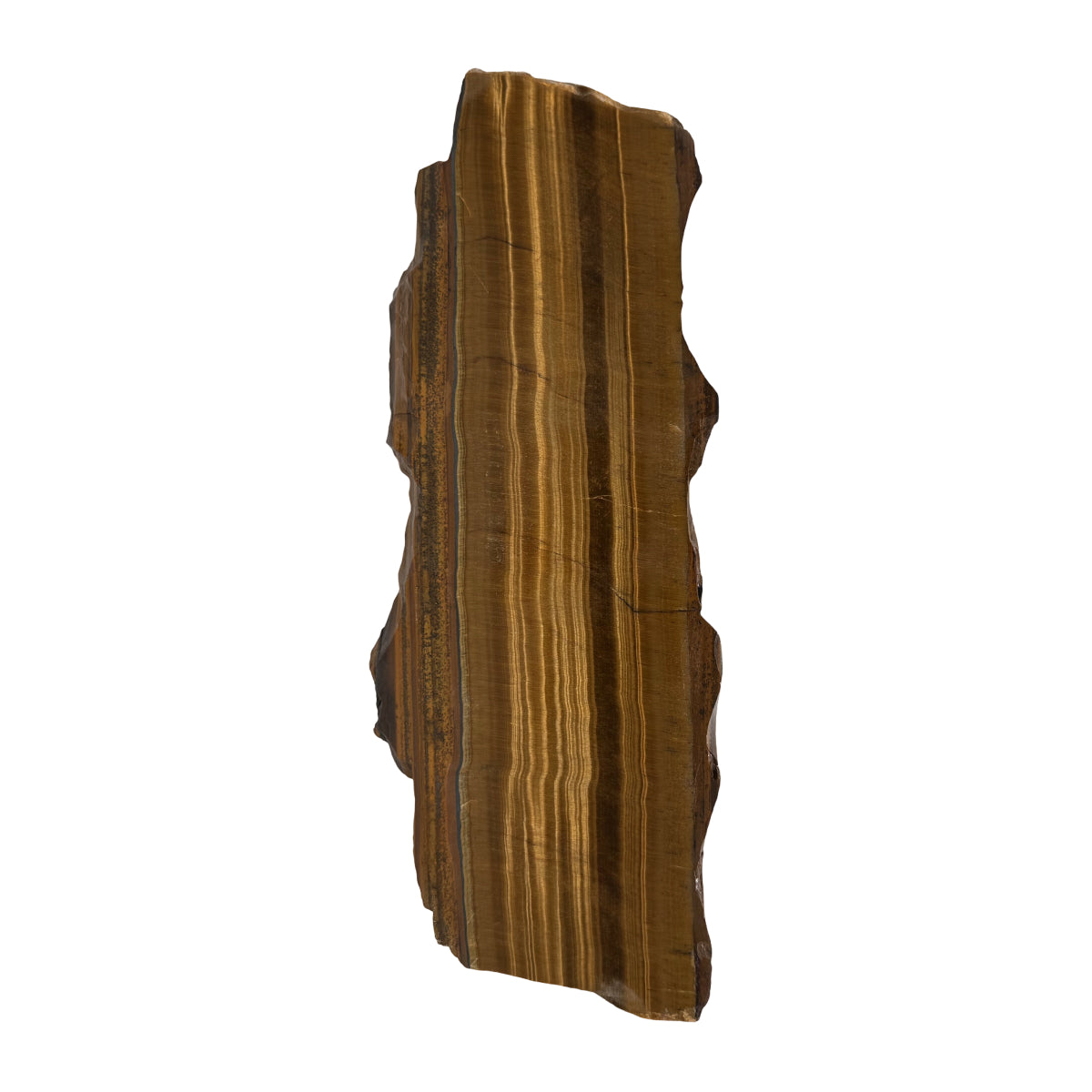 Tiger's eye slab (A) — natural, South Africa