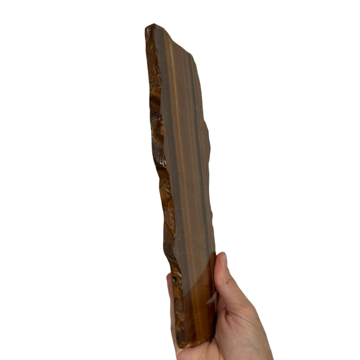 Tiger's eye slab (A) — natural, South Africa