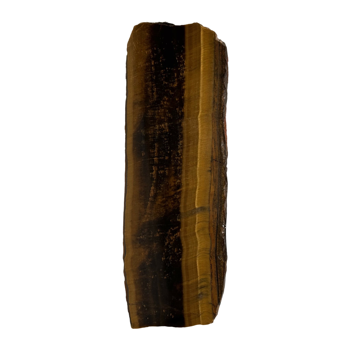 Tiger's eye slab (B) — natural, South Africa