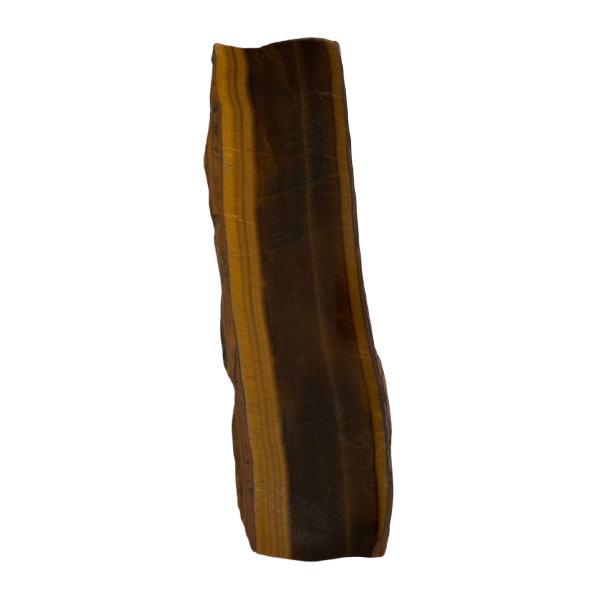 Tiger's eye slab (C) — natural, South Africa