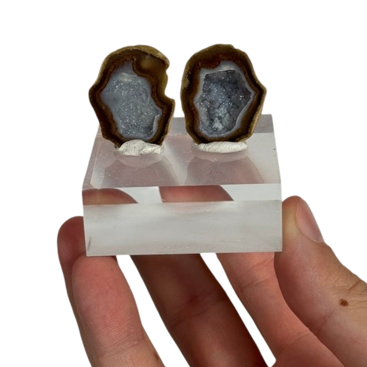 Tabasco geode (B) — natural, Mexico