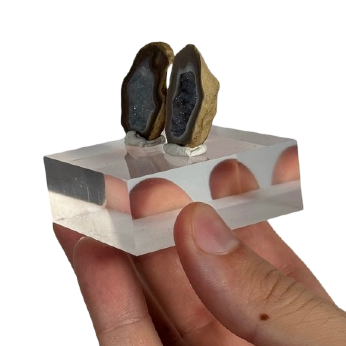 Tabasco geode (B) — natural, Mexico