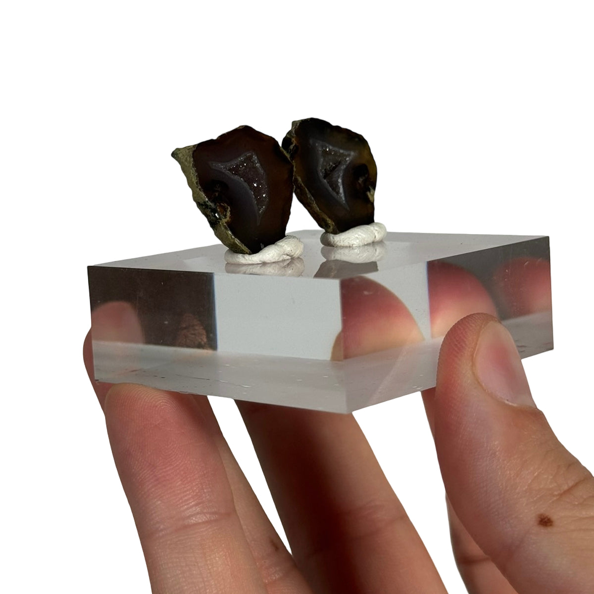 Tabasco geode (J) — natural, Mexico